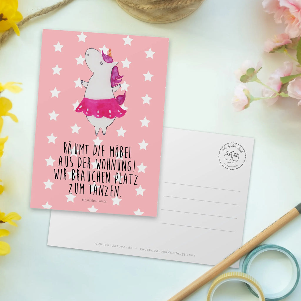 Postkarte Einhorn Ballerina Postkarte, Karte, Geschenkkarte, Grußkarte, Einladung, Ansichtskarte, Geburtstagskarte, Einladungskarte, Dankeskarte, Ansichtskarten, Einladung Geburtstag, Einladungskarten Geburtstag, Einhorn, Einhörner, Einhorn Deko, Unicorn, Tanzen, Ballerina, Party, Wohnung, Spaß, Feiern, Geburtstag, Tänzerin, Lebenslust, Lebensfreude