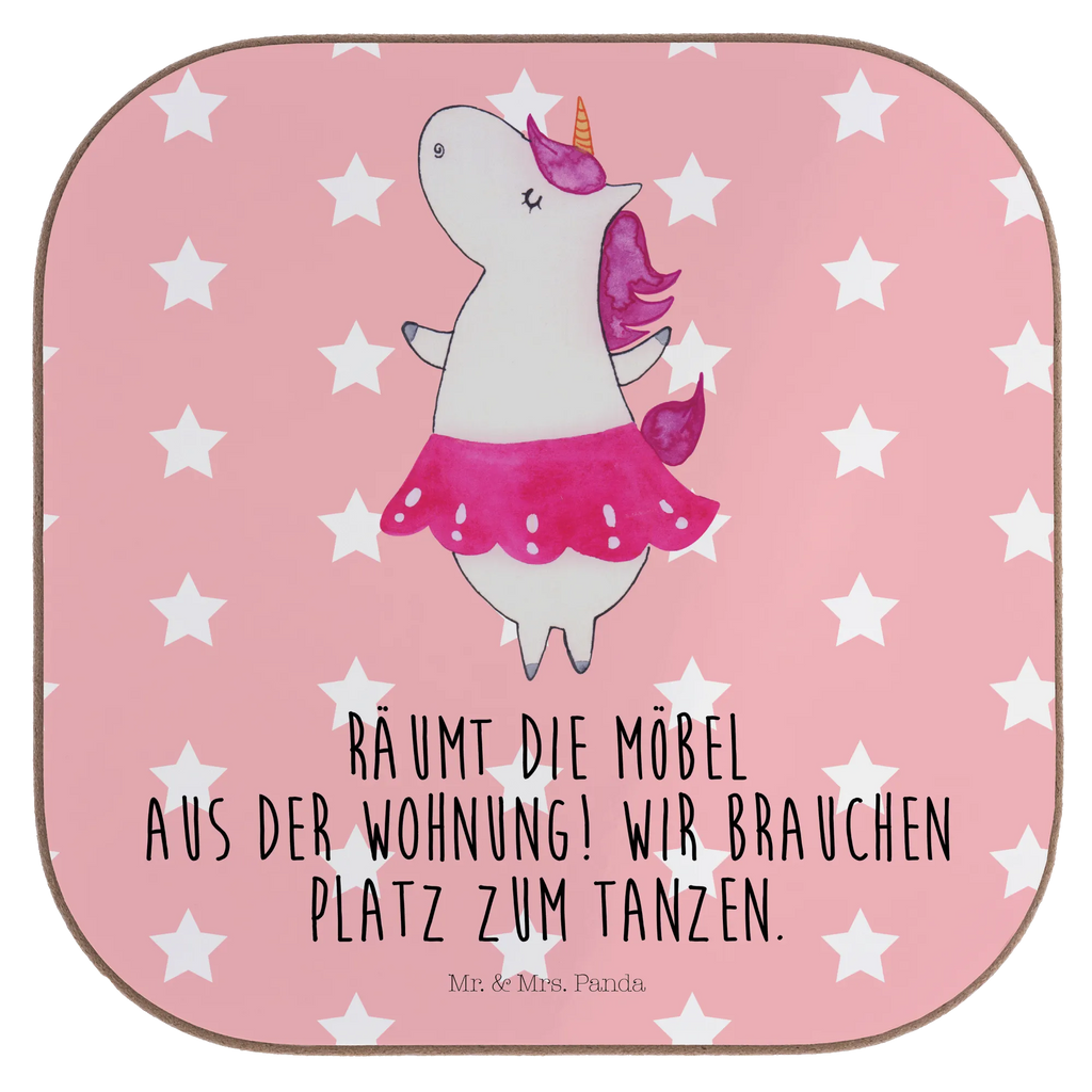 Quadratische Untersetzer Einhorn Ballerina Untersetzer, Bierdeckel, Glasuntersetzer, Untersetzer Gläser, Getränkeuntersetzer, Untersetzer aus Holz, Untersetzer für Gläser, Korkuntersetzer, Untersetzer Holz, Holzuntersetzer, Tassen Untersetzer, Untersetzer Design, Einhorn, Einhörner, Einhorn Deko, Pegasus, Unicorn, Tanzen, Ballerina, Party, Wohnung, Spaß, Feiern, Geburtstag, Tänzerin, Lebenslust, Lebensfreude