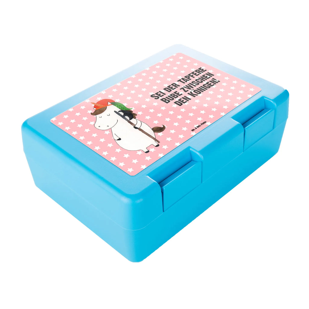 Brotdose Einhorn Junge Brotbox, Snackbox, Lunch box, Butterbrotdose, Brotzeitbox, Einhorn, Einhörner, Einhorn Deko, Pegasus, Unicorn, Bube, Mittelalter