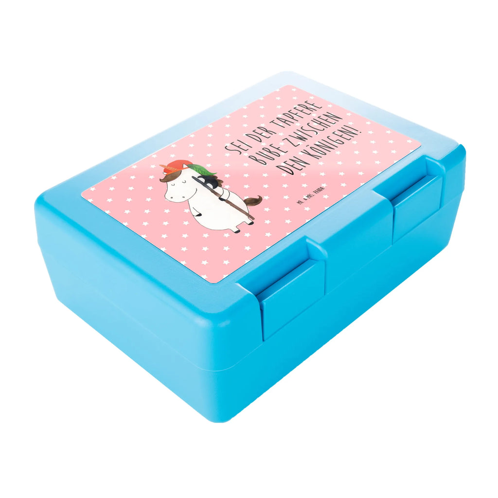 Brotdose Einhorn Junge Brotbox, Snackbox, Lunch box, Butterbrotdose, Brotzeitbox, Einhorn, Einhörner, Einhorn Deko, Pegasus, Unicorn, Bube, Mittelalter