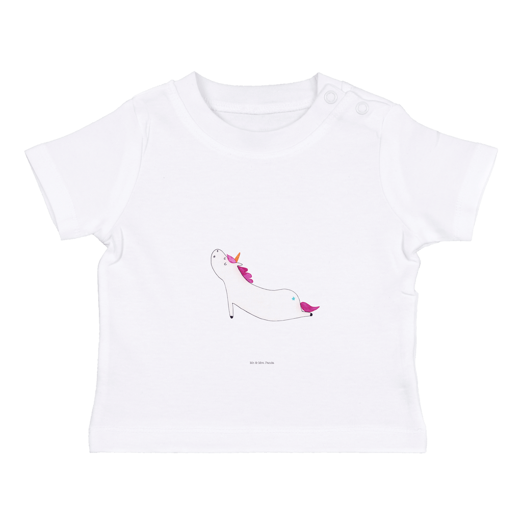 Organic Baby Shirt Einhorn Yoga Baby T-Shirt, Jungen Baby T-Shirt, Mädchen Baby T-Shirt, Shirt, Einhorn, Einhörner, Einhorn Deko, Pegasus, Unicorn, Yoga, Namaste, Achtsamkeit, Entspannung, Joga, Yogamatte, Sport, lustig, witzig, süß