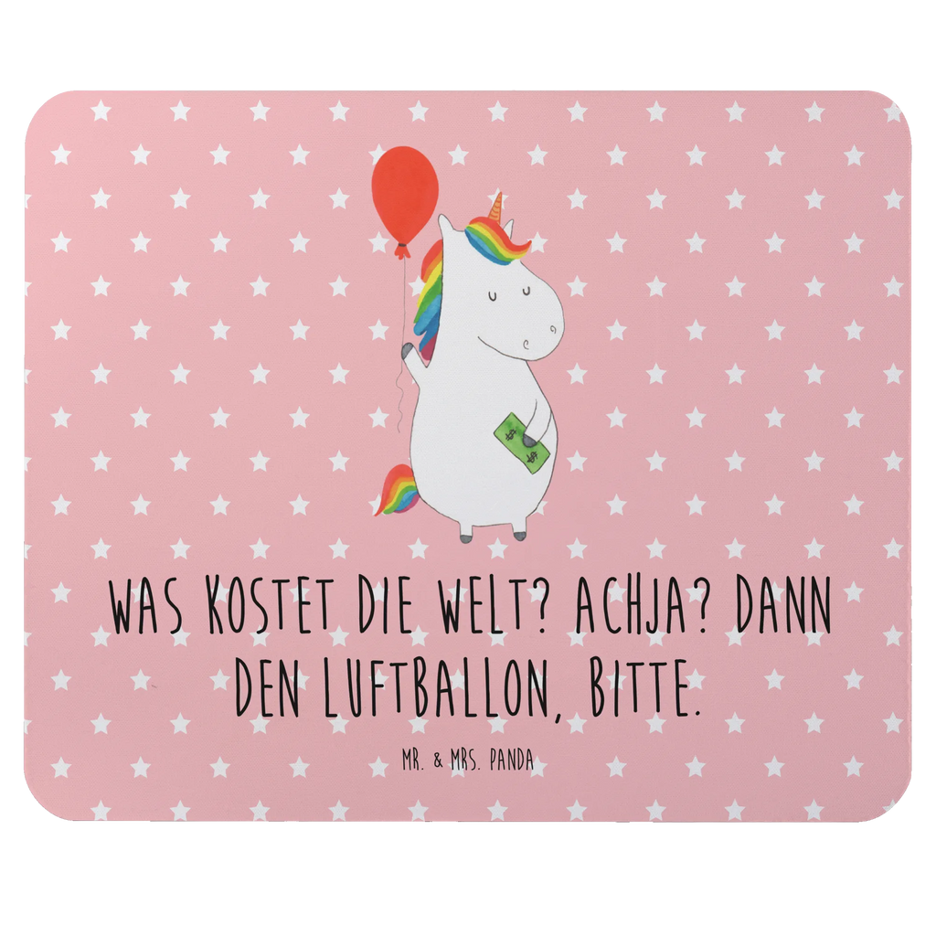 Mauspad Einhorn Luftballon Mousepad, Computer zubehör, Büroausstattung, PC Zubehör, Arbeitszimmer, Mauspad, Einzigartiges Mauspad, Designer Mauspad, Mausunterlage, Mauspad Büro, Einhorn, Einhörner, Einhorn Deko, Pegasus, Unicorn, Luftballon, Geld, Lebenslust, Freude, Geschenk, Freundin