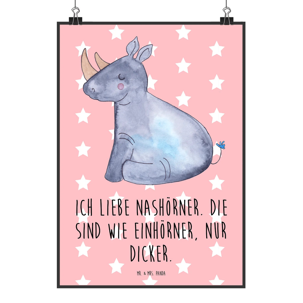 Poster Einhorn Nashorn Poster, Wandposter, Bild, Wanddeko, Küchenposter, Kinderposter, Wanddeko Bild, Raumdekoration, Wanddekoration, Handgemaltes Poster, Mr. & Mrs. Panda Poster, Designposter, Kunstdruck, Posterdruck, Einhorn, Einhörner, Einhorn Deko, Pegasus, Unicorn, Regenbogen, witzig, lustig, Zoo, Glitzer, Einhornpower, Erwachsenwerden, Nashorn, Nashörner