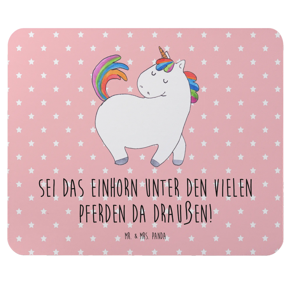 Mauspad Einhorn Stolzieren Mousepad, Computer zubehör, Büroausstattung, PC Zubehör, Arbeitszimmer, Mauspad, Einzigartiges Mauspad, Designer Mauspad, Mausunterlage, Mauspad Büro, Einhorn, Einhörner, Einhorn Deko, Pegasus, Unicorn, stolz, anders, bunt, Pferd, Reiter, Reiten, Freundin, Geschenk