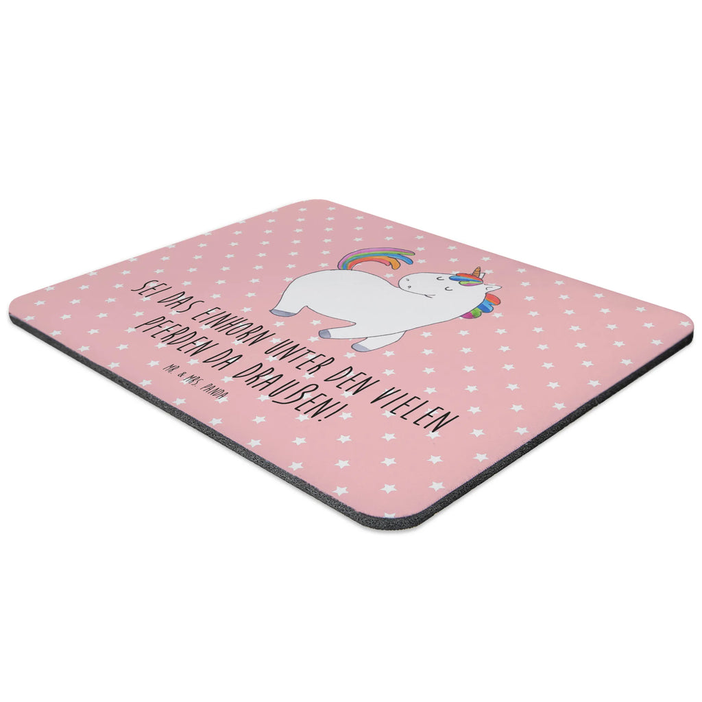 Mauspad Einhorn Stolzieren Mousepad, Computer zubehör, Büroausstattung, PC Zubehör, Arbeitszimmer, Mauspad, Einzigartiges Mauspad, Designer Mauspad, Mausunterlage, Mauspad Büro, Einhorn, Einhörner, Einhorn Deko, Pegasus, Unicorn, stolz, anders, bunt, Pferd, Reiter, Reiten, Freundin, Geschenk