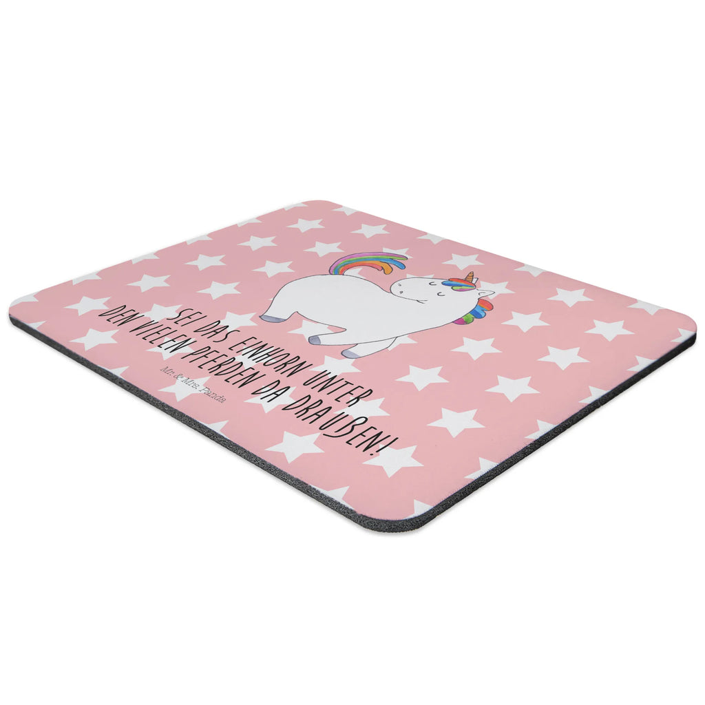 Mauspad Einhorn Stolzieren Mousepad, Computer zubehör, Büroausstattung, PC Zubehör, Arbeitszimmer, Mauspad, Einzigartiges Mauspad, Designer Mauspad, Mausunterlage, Mauspad Büro, Einhorn, Einhörner, Einhorn Deko, Pegasus, Unicorn, stolz, anders, bunt, Pferd, Reiter, Reiten, Freundin, Geschenk