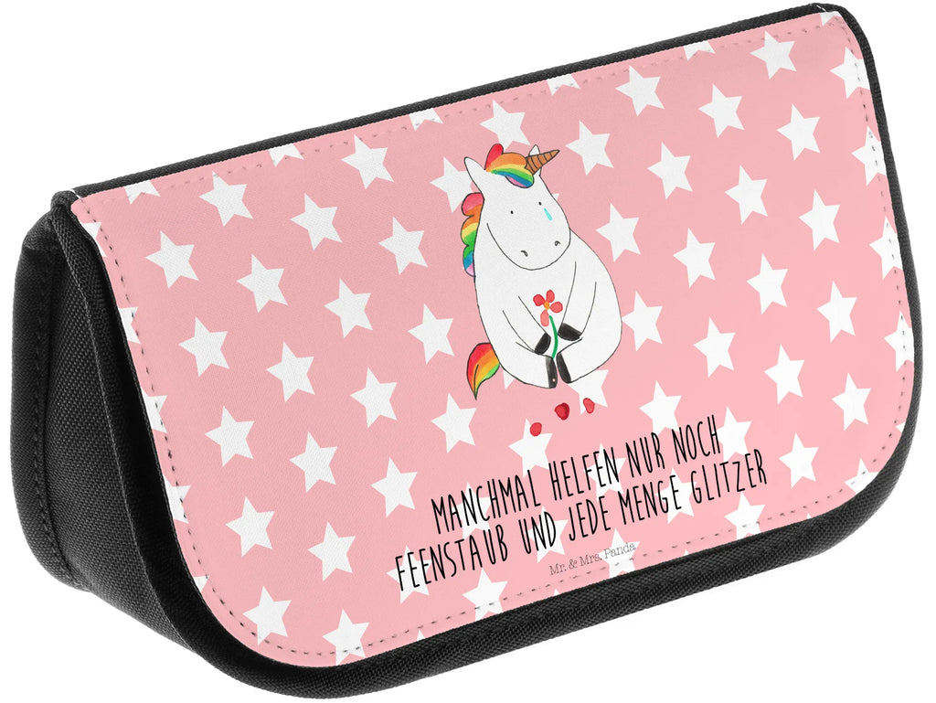 Kosmetiktasche Einhorn Traurig Kosmetikbeutel, Kulturtasche, Kulturbeutel, Schminktasche, Make-Up Tasche, Kosmetiktasche, Beauty Bag, Kosmetiktasche Damen, Make Up Tasche, Kosmetik Tasche, Kosmetiktasche Klein, Kleine Kosmetiktasche, Schminktasche Klein, Kosmetiktasche Mit Fächern, Schminktäschen, Schminke Tasche, Kosmetiktaschen Damen, Beauty Case, Schmink Täschchen, Einhorn, Einhörner, Einhorn Deko, Pegasus, Unicorn, Glitzer, Trösten. Freundschaft, Freunde, Liebe, Trauer, Grußkarte, Blume