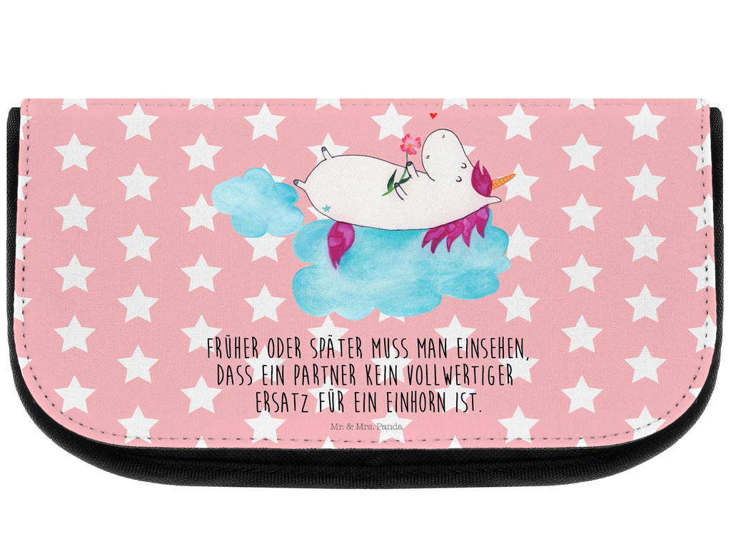 Kosmetiktasche Einhorn verliebt auf Wolke Kosmetikbeutel, Kulturtasche, Kulturbeutel, Schminktasche, Make-Up Tasche, Kosmetiktasche, Beauty Bag, Kosmetiktasche Damen, Make Up Tasche, Kosmetik Tasche, Kosmetiktasche Klein, Kleine Kosmetiktasche, Schminktasche Klein, Kosmetiktasche Mit Fächern, Schminktäschen, Schminke Tasche, Kosmetiktaschen Damen, Beauty Case, Schmink Täschchen, Einhorn, Einhörner, Einhorn Deko, Pegasus, Unicorn, verliebt, Liebe, Liebesbeweis, Freundin, Wolke