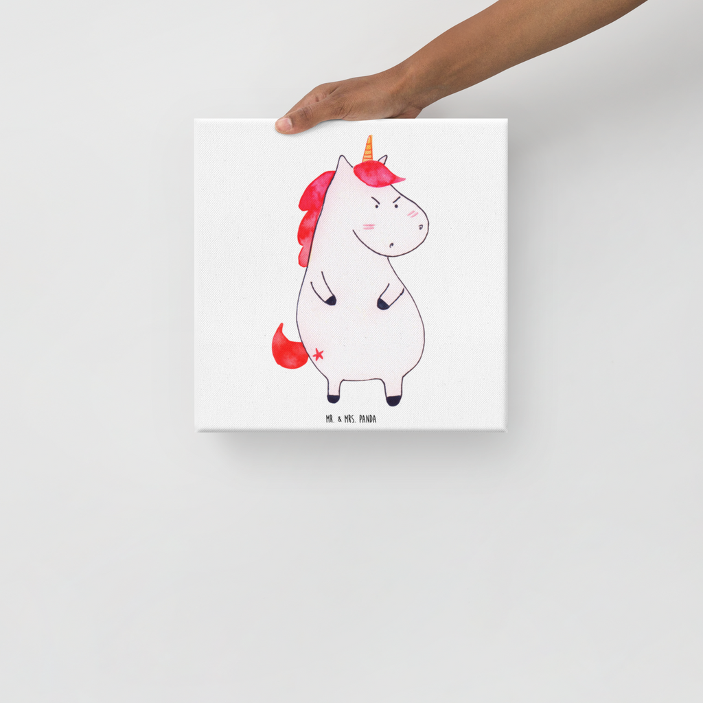 Leinwand Bild Einhorn wütend Leinwand, Bild, Kunstdruck, Wanddeko, Dekoration, Einhorn, Einhörner, Einhorn Deko, Pegasus, Unicorn, Realität, Ansage, lustlos, nein, Büro, Arbeit, wütend, dumme Fragen, lustig, Spaß, Geschenk