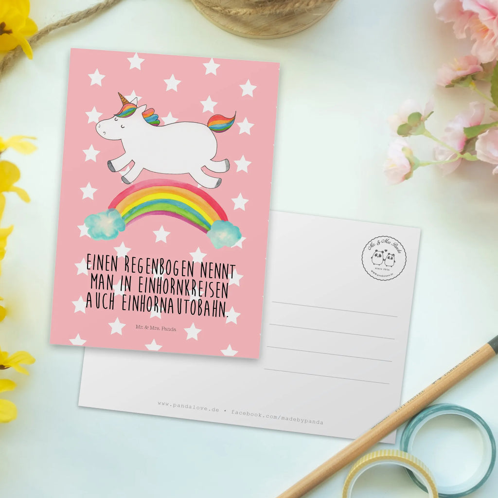 Postkarte Einhorn Regenbogen Postkarte, Karte, Geschenkkarte, Grußkarte, Einladung, Ansichtskarte, Geburtstagskarte, Einladungskarte, Dankeskarte, Ansichtskarten, Einladung Geburtstag, Einladungskarten Geburtstag, Einhorn, Einhörner, Einhorn Deko, Pegasus, Unicorn, Regenbogen, Glitzer, Einhornpower, Erwachsenwerden, Einhornautobahn