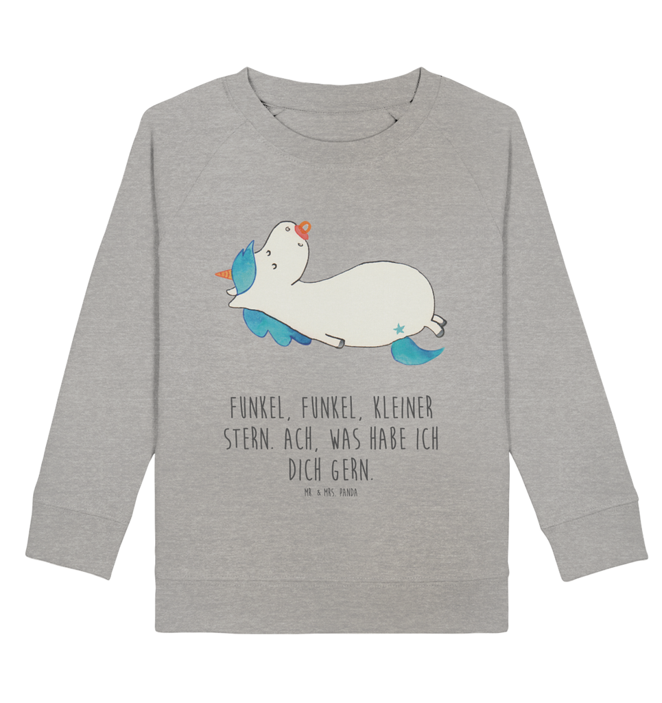 Organic Kinder Pullover Einhorn Schnullie Kinder Pullover, Kinder Sweatshirt, Jungen, Mädchen, Einhorn, Einhörner, Einhorn Deko, Pegasus, Unicorn, Baby, Kleinkind, Geburt, Geburtstag, Säugling, Schnuller, Geschenk Geburt, Mutter, Mama