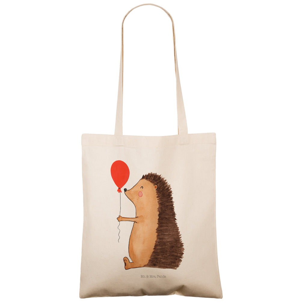 Tragetasche Igel Luftballon Beuteltasche, Beutel, Einkaufstasche, Jutebeutel, Stoffbeutel, Tasche, Shopper, Umhängetasche, Strandtasche, Schultertasche, Stofftasche, Tragetasche, Badetasche, Jutetasche, Einkaufstüte, Laptoptasche, Tiermotive, Gute Laune, lustige Sprüche, Tiere, Igel, Geburtstag, Herzlichen Glückwunsch, Glückwunsch, Geburtstagskind, Ballon, Happy Birthday