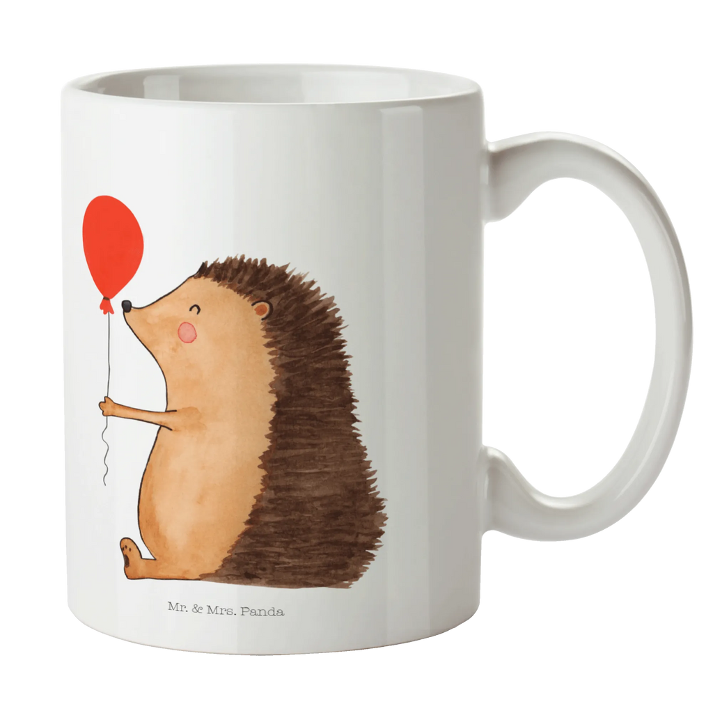 Tasse Igel Luftballon Tasse, Kaffeetasse, Teetasse, Becher, Kaffeebecher, Teebecher, Keramiktasse, Porzellantasse, Büro Tasse, Geschenk Tasse, Tasse Sprüche, Tasse Motive, Kaffeetassen, Tasse bedrucken, Designer Tasse, Cappuccino Tassen, Schöne Teetassen, Tiermotive, Gute Laune, lustige Sprüche, Tiere, Igel, Geburtstag, Herzlichen Glückwunsch, Glückwunsch, Geburtstagskind, Ballon, Happy Birthday