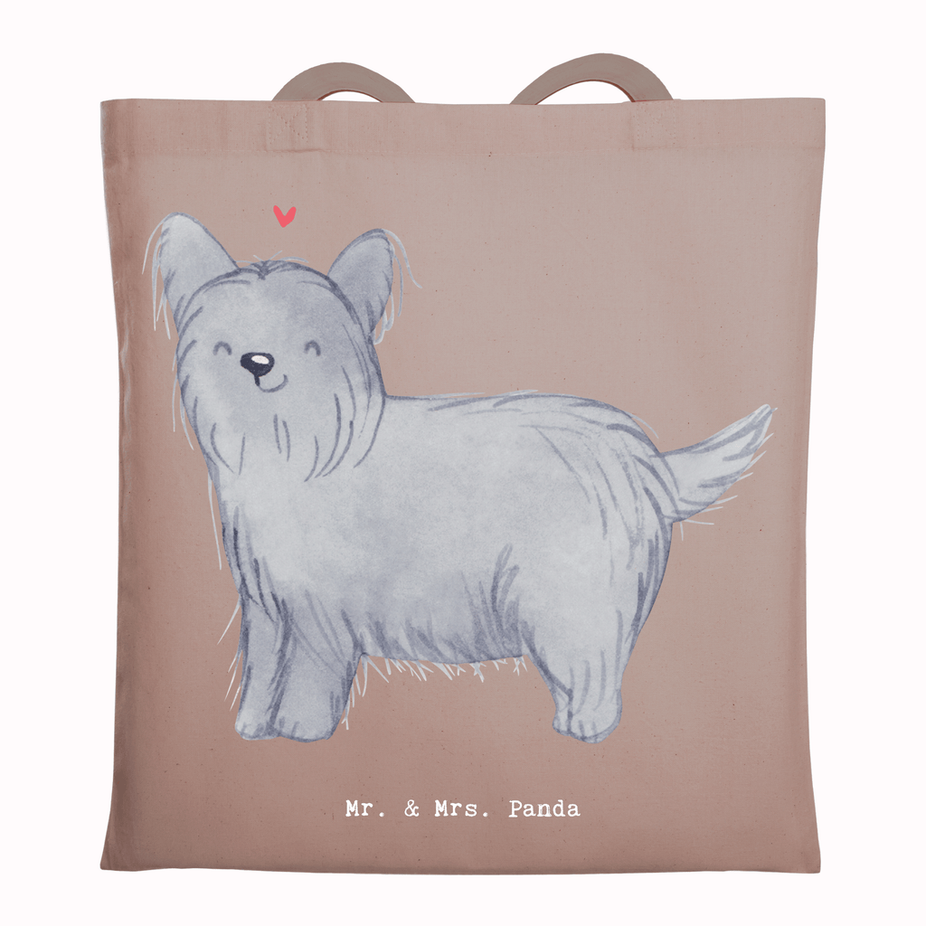 Tragetasche Skye Terrier Lebensretter Beuteltasche, Beutel, Einkaufstasche, Jutebeutel, Stoffbeutel, Tasche, Shopper, Umhängetasche, Strandtasche, Schultertasche, Stofftasche, Tragetasche, Badetasche, Jutetasche, Einkaufstüte, Laptoptasche, Hund, Hunderasse, Rassehund, Hundebesitzer, Geschenk, Tierfreund, Schenken, Welpe, Skye Terrier, Terrier