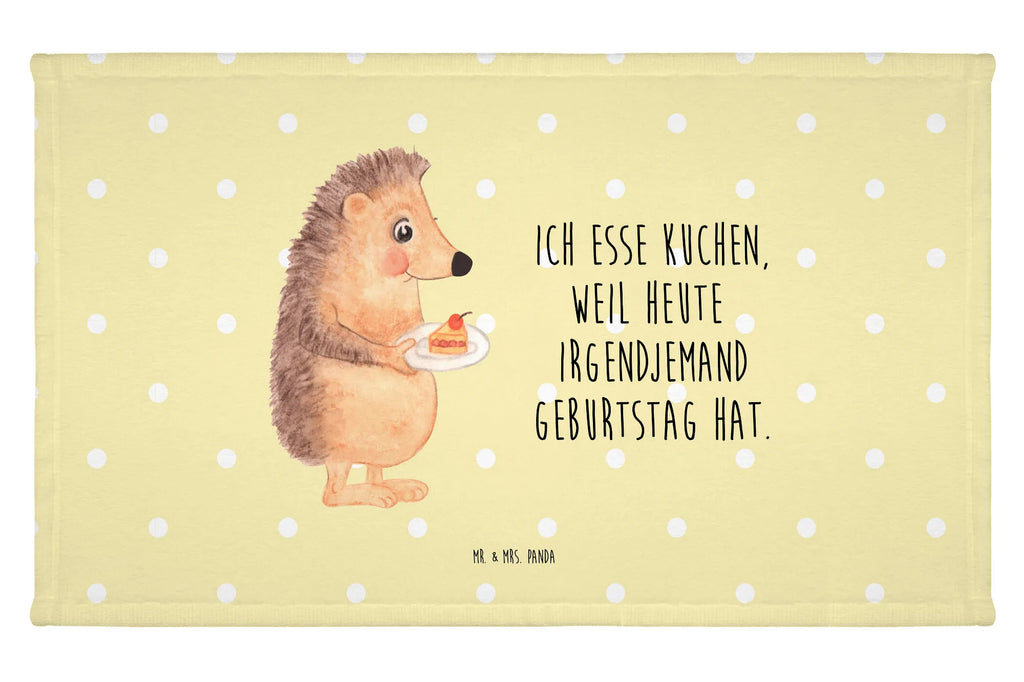 Handtuch Igel Kuchenstück Handtuch, Badehandtuch, Badezimmer, Handtücher, groß, Kinder, Baby, Tiermotive, Gute Laune, lustige Sprüche, Tiere, Igel, Essen Spruch, Kuchen, Backen Geschenk, Kuchen backen, Einladung Party, Geburtstagskuchen, Torte