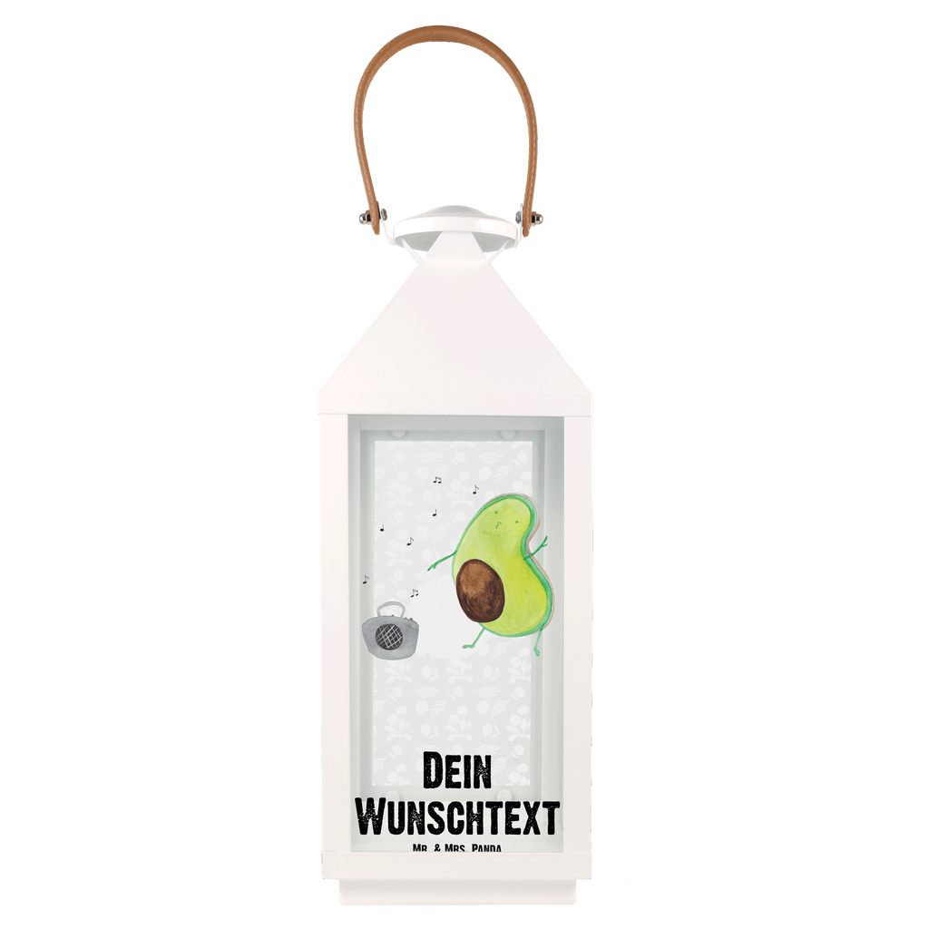 Personalisierte Deko Laterne Avocado tanzt Gartenlampe, Gartenleuchte, Gartendekoration, Gartenlicht, Laterne kleine Laternen, XXL Laternen, Laterne groß, Avocado, Veggie, Vegan, Gesund