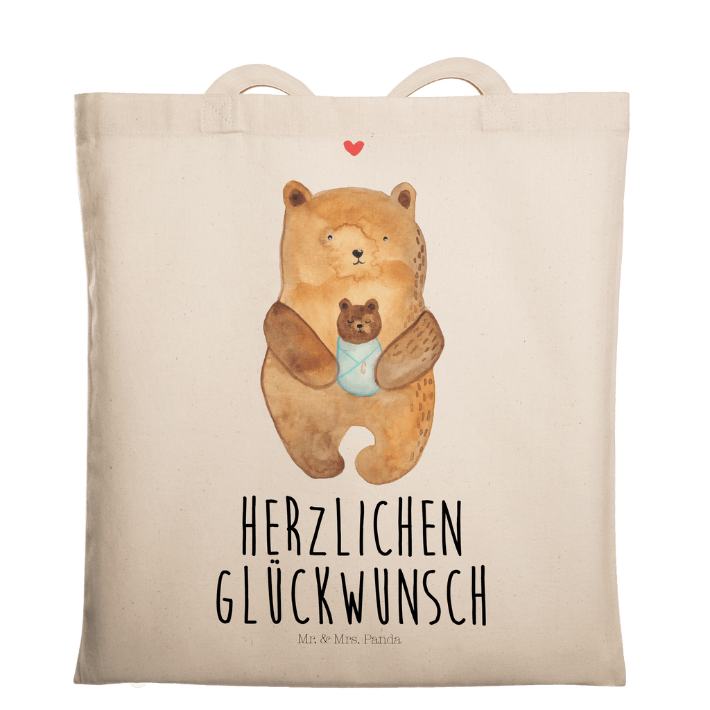 Tragetasche Bär Baby Beuteltasche, Beutel, Einkaufstasche, Jutebeutel, Stoffbeutel, Tasche, Shopper, Umhängetasche, Strandtasche, Schultertasche, Stofftasche, Tragetasche, Badetasche, Jutetasche, Einkaufstüte, Laptoptasche, Bär, Teddy, Teddybär, Eltern, Mutter, Baby, Taufe, Geburt, Nichte, Neffe, Enkel, Enkelin, Täufling, Geburtstag, Glückwunsch