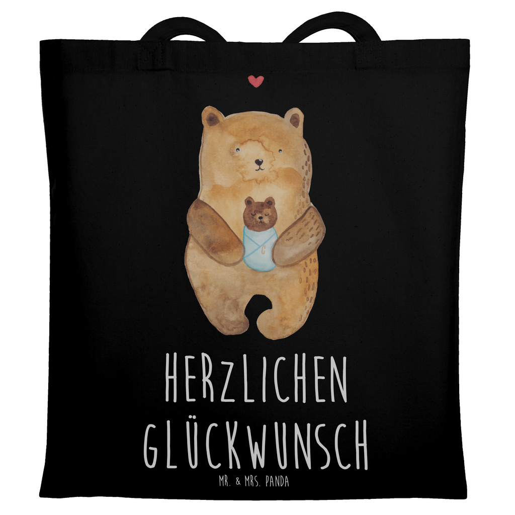 Tragetasche Bär Baby Beuteltasche, Beutel, Einkaufstasche, Jutebeutel, Stoffbeutel, Tasche, Shopper, Umhängetasche, Strandtasche, Schultertasche, Stofftasche, Tragetasche, Badetasche, Jutetasche, Einkaufstüte, Laptoptasche, Bär, Teddy, Teddybär, Eltern, Mutter, Baby, Taufe, Geburt, Nichte, Neffe, Enkel, Enkelin, Täufling, Geburtstag, Glückwunsch