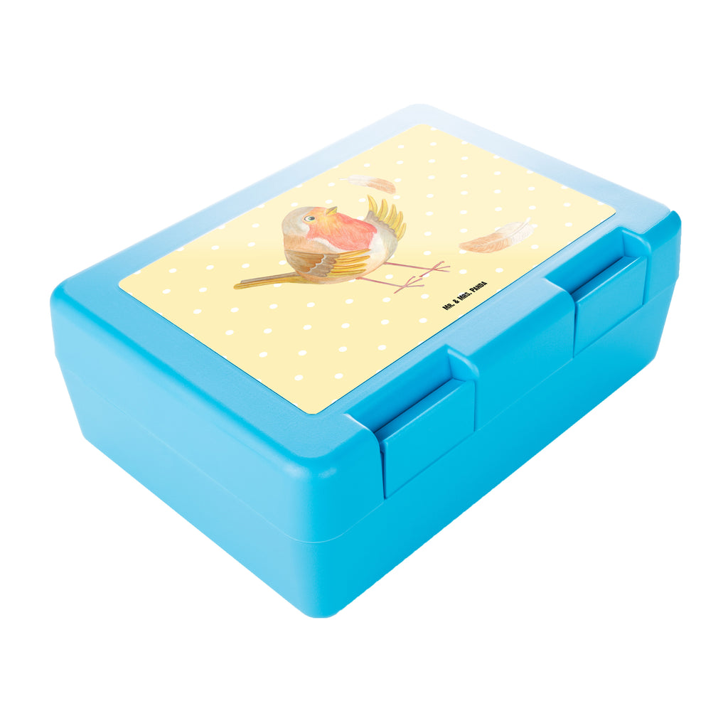 Brotdose Rotkehlchen Federn Brotbox, Snackbox, Lunch box, Butterbrotdose, Brotzeitbox, Tiermotive, Gute Laune, lustige Sprüche, Tiere, What if i fall, Rotkehlchen, Spruch Motivation, Spruch Mut, Vogel, Motivation Sprüche, Motivationsbilder, fliegen