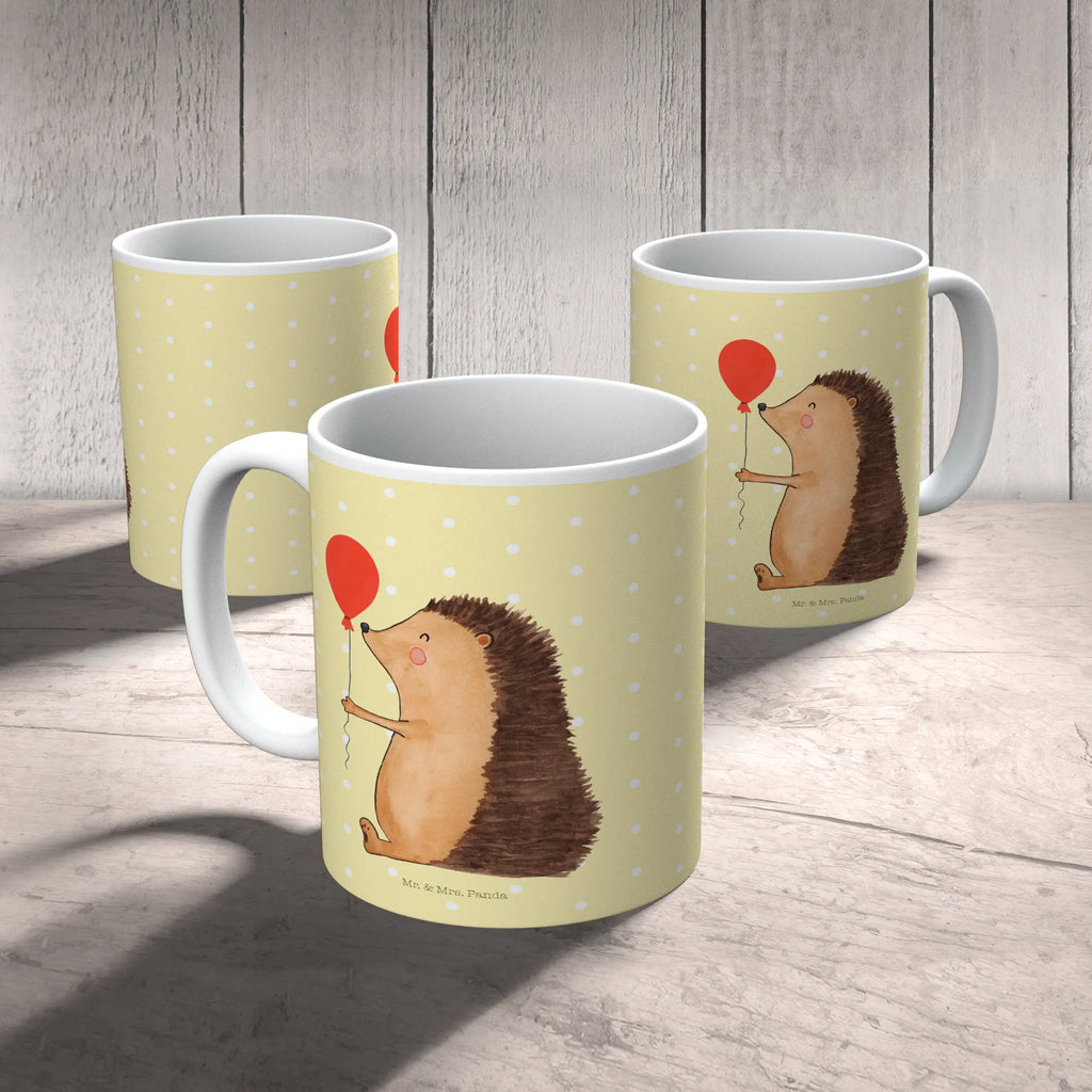 Tasse Igel Luftballon Tasse, Kaffeetasse, Teetasse, Becher, Kaffeebecher, Teebecher, Keramiktasse, Porzellantasse, Büro Tasse, Geschenk Tasse, Tasse Sprüche, Tasse Motive, Kaffeetassen, Tasse bedrucken, Designer Tasse, Cappuccino Tassen, Schöne Teetassen, Tiermotive, Gute Laune, lustige Sprüche, Tiere, Igel, Geburtstag, Herzlichen Glückwunsch, Glückwunsch, Geburtstagskind, Ballon, Happy Birthday