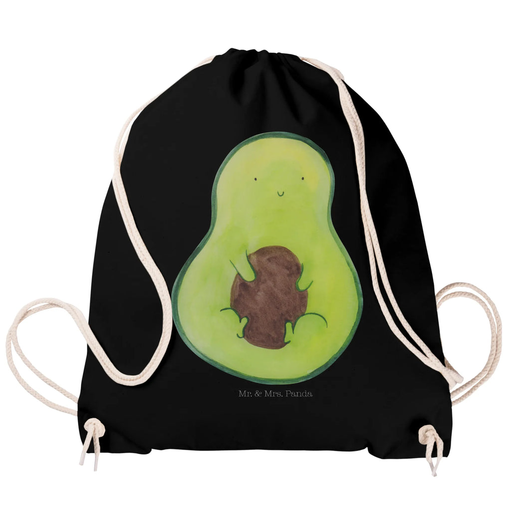 Sportbeutel Avocado mit Kern Sportbeutel, Turnbeutel, Beutel, Sporttasche, Tasche, Stoffbeutel, Sportbeutel Kinder, Gymsack, Beutel Rucksack, Kleine Sporttasche, Sportzubehör, Turnbeutel Baumwolle, Avocado, Veggie, Vegan, Gesund, Avokado, Avocadokern, Kern, Pflanze, Spruch Leben