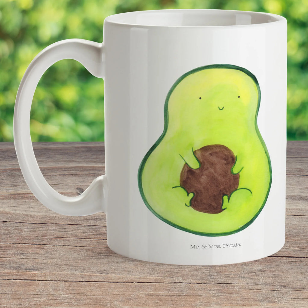 Kindertasse Avocado mit Kern Kindertasse, Kinder Tasse, Kunststoff Tasse, Kindergarten Tasse, Trinkbecher, Camping Becher, Kaffeetasse, Kunststoffbecher, Kindergartenbecher, Outdoorgeschirr, Kunststoffgeschirr, Reisebecher, Reisetasse, Kinderbecher, Bruchfeste Tasse, Bruchsichere Tasse, Plastik Tasse, Plastiktasse, Avocado, Veggie, Vegan, Gesund, Avokado, Avocadokern, Kern, Pflanze, Spruch Leben