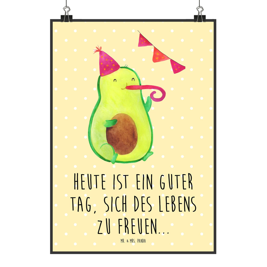 Poster Avocado Party Poster, Wandposter, Bild, Wanddeko, Küchenposter, Kinderposter, Wanddeko Bild, Raumdekoration, Wanddekoration, Handgemaltes Poster, Mr. & Mrs. Panda Poster, Designposter, Kunstdruck, Posterdruck, Avocado, Veggie, Vegan, Gesund, Avocados, Party, Geburtstag, Geburtstagsfeier, Happy Birthday, Feier, Feierei, Lieblingstag, Prüfung, Abifeier, Abi, Bestanden, Jahrestag, Jubiläum, Firmenfeier, Klassenfeier, Schulabschluss, Abschluss