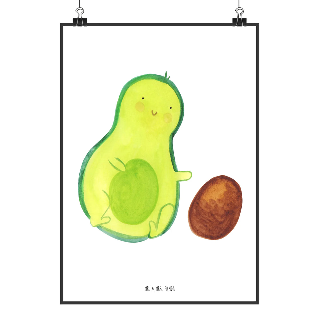 Poster Avocado Kern rollt Poster, Wandposter, Bild, Wanddeko, Küchenposter, Kinderposter, Wanddeko Bild, Raumdekoration, Wanddekoration, Handgemaltes Poster, Mr. & Mrs. Panda Poster, Designposter, Kunstdruck, Posterdruck, Avocado, Veggie, Vegan, Gesund, Avocados, Schwanger, Geburt, Geburtstag, Säugling, Kind, erstes Kind, zur Geburt, Schwangerschaft, Babyparty, Baby, große Liebe, Liebe, Love