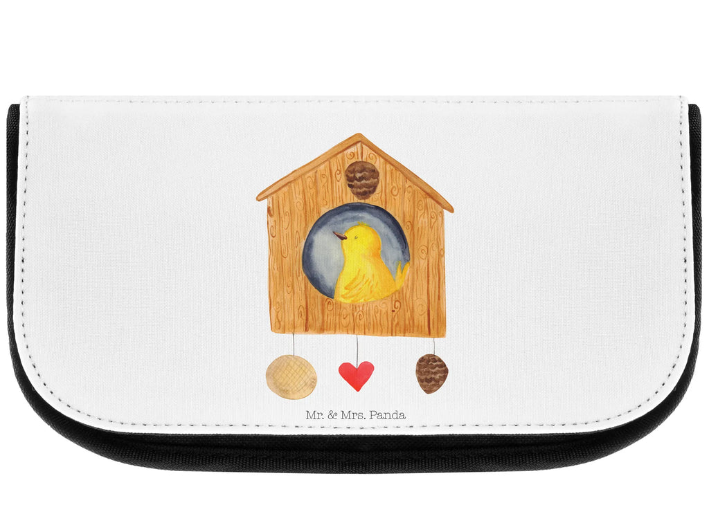 Kosmetiktasche Vogel Haus Kosmetikbeutel, Kulturtasche, Kulturbeutel, Schminktasche, Make-Up Tasche, Kosmetiktasche, Beauty Bag, Kosmetiktasche Damen, Make Up Tasche, Kosmetik Tasche, Kosmetiktasche Klein, Kleine Kosmetiktasche, Schminktasche Klein, Kosmetiktasche Mit Fächern, Schminktäschen, Schminke Tasche, Kosmetiktaschen Damen, Beauty Case, Schmink Täschchen, Tiermotive, Gute Laune, lustige Sprüche, Tiere, Vogel, Vögel, Vogelhaus, Vogelhäuschen, Home sweet home, Zuhause, Nest, Eigenheim, Familie, Wohnung, Haus, unser Haus, Lieblingsort, Castle