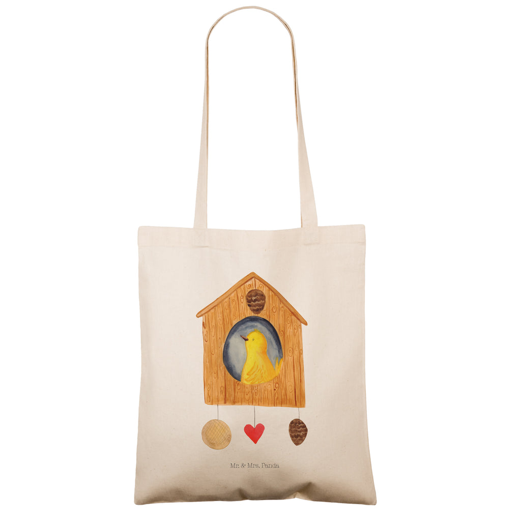 Tragetasche Vogel Haus Beuteltasche, Beutel, Einkaufstasche, Jutebeutel, Stoffbeutel, Tasche, Shopper, Umhängetasche, Strandtasche, Schultertasche, Stofftasche, Tragetasche, Badetasche, Jutetasche, Einkaufstüte, Laptoptasche, Tiermotive, Gute Laune, lustige Sprüche, Tiere, Vogel, Vögel, Vogelhaus, Vogelhäuschen, Home sweet home, Zuhause, Nest, Eigenheim, Familie, Wohnung, Haus, unser Haus, Lieblingsort, Castle