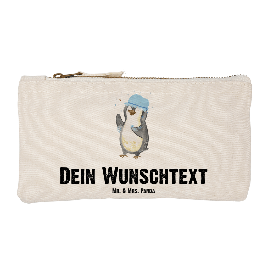 Personalisierte Schminktasche Pinguin duscht Personalisierte Schminktasche, Personalisierte Kosmetiktasche, Personalisierter Kosmetikbeutel, Personalisiertes Stiftemäppchen, Personalisiertes Etui, Personalisierte Federmappe, Personalisierte Makeup Bag, Personalisiertes Schminketui, Personalisiertes Kosmetiketui, Personalisiertes Schlamperetui, Schminktasche mit Namen, Kosmetiktasche mit Namen, Kosmetikbeutel mit Namen, Stiftemäppchen mit Namen, Etui mit Namen, Federmappe mit Namen, Makeup Bg mit Namen, Schminketui mit Namen, Kosmetiketui mit Namen, Schlamperetui mit Namen, Schminktasche personalisieren, Schminktasche bedrucken, Schminktasche selbst gestalten, Pinguin, Pinguine, Dusche, duschen, Lebensmotto, Motivation, Neustart, Neuanfang, glücklich sein