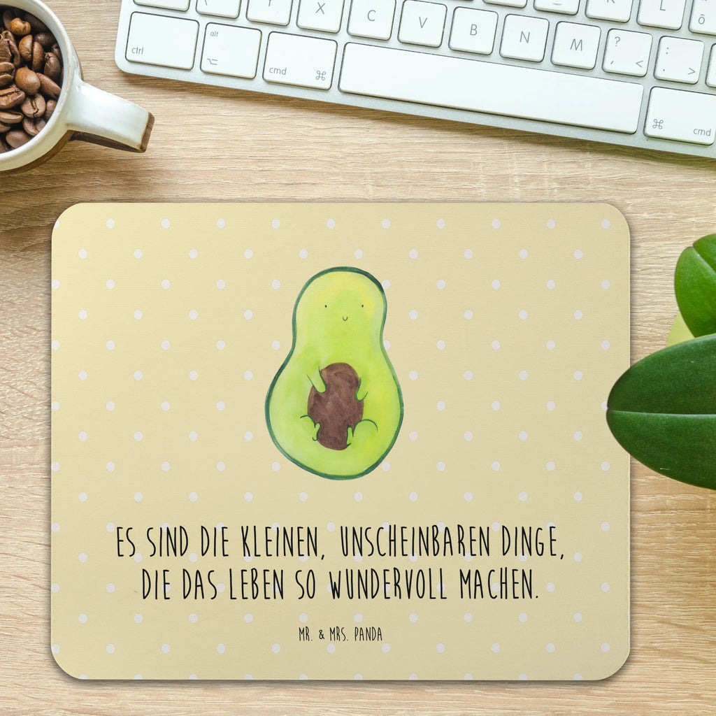 Mauspad Avocado mit Kern Mousepad, Computer zubehör, Büroausstattung, PC Zubehör, Arbeitszimmer, Mauspad, Einzigartiges Mauspad, Designer Mauspad, Mausunterlage, Mauspad Büro, Avocado, Veggie, Vegan, Gesund, Avokado, Avocadokern, Kern, Pflanze, Spruch Leben