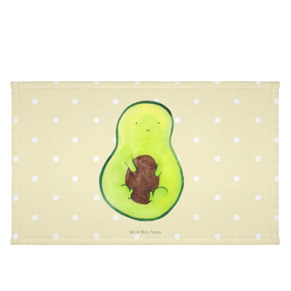 Handtuch Avocado Kern Handtuch, Badehandtuch, Badezimmer, Handtücher, groß, Kinder, Baby, Avocado, Veggie, Vegan, Gesund, Avokado, Avocadokern, Kern, Pflanze, Spruch Leben