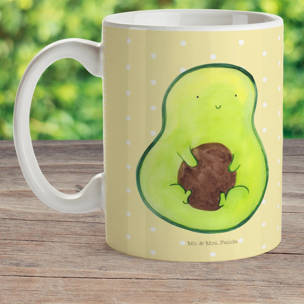 Kindertasse Avocado mit Kern Kindertasse, Kinder Tasse, Kunststoff Tasse, Kindergarten Tasse, Trinkbecher, Camping Becher, Kaffeetasse, Kunststoffbecher, Kindergartenbecher, Outdoorgeschirr, Kunststoffgeschirr, Reisebecher, Reisetasse, Kinderbecher, Bruchfeste Tasse, Bruchsichere Tasse, Plastik Tasse, Plastiktasse, Avocado, Veggie, Vegan, Gesund, Avokado, Avocadokern, Kern, Pflanze, Spruch Leben