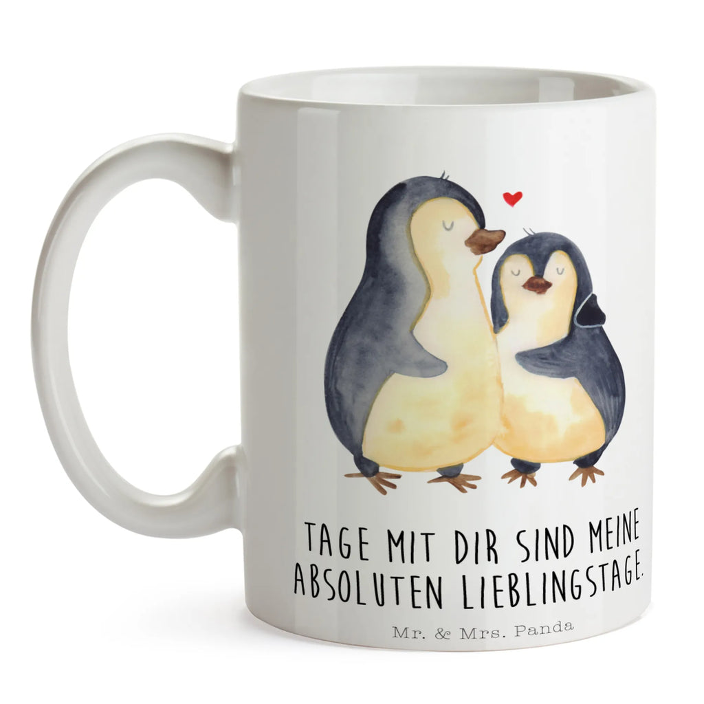 Tasse Pinguin umarmen Tasse, Kaffeetasse, Teetasse, Becher, Kaffeebecher, Teebecher, Keramiktasse, Porzellantasse, Büro Tasse, Geschenk Tasse, Tasse Sprüche, Tasse Motive, Kaffeetassen, Tasse bedrucken, Designer Tasse, Cappuccino Tassen, Schöne Teetassen, Pinguin, Liebe, Liebespaar, Liebesbeweis, Liebesgeschenk, Verlobung, Jahrestag, Hochzeitstag, Hochzeit, Hochzeitsgeschenk