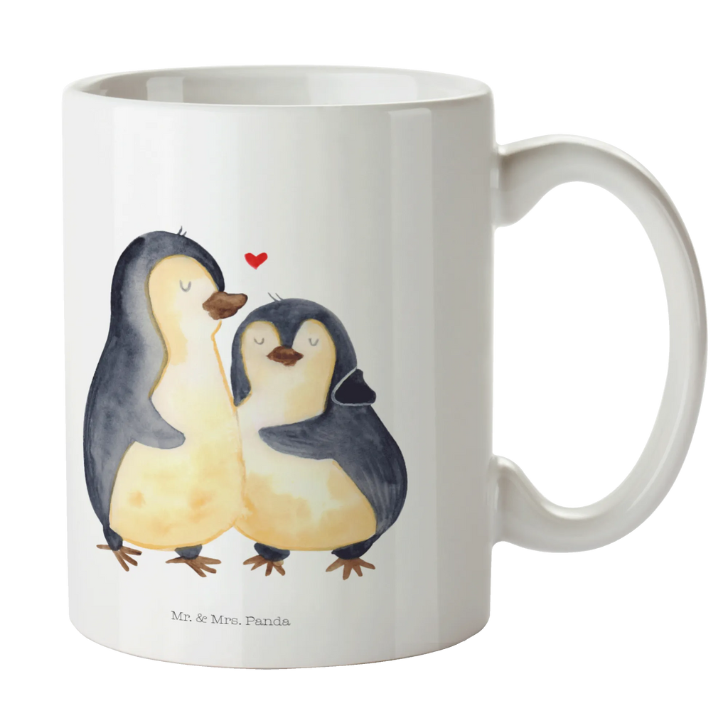 Tasse Pinguin umarmen Tasse, Kaffeetasse, Teetasse, Becher, Kaffeebecher, Teebecher, Keramiktasse, Porzellantasse, Büro Tasse, Geschenk Tasse, Tasse Sprüche, Tasse Motive, Kaffeetassen, Tasse bedrucken, Designer Tasse, Cappuccino Tassen, Schöne Teetassen, Pinguin, Liebe, Liebespaar, Liebesbeweis, Liebesgeschenk, Verlobung, Jahrestag, Hochzeitstag, Hochzeit, Hochzeitsgeschenk