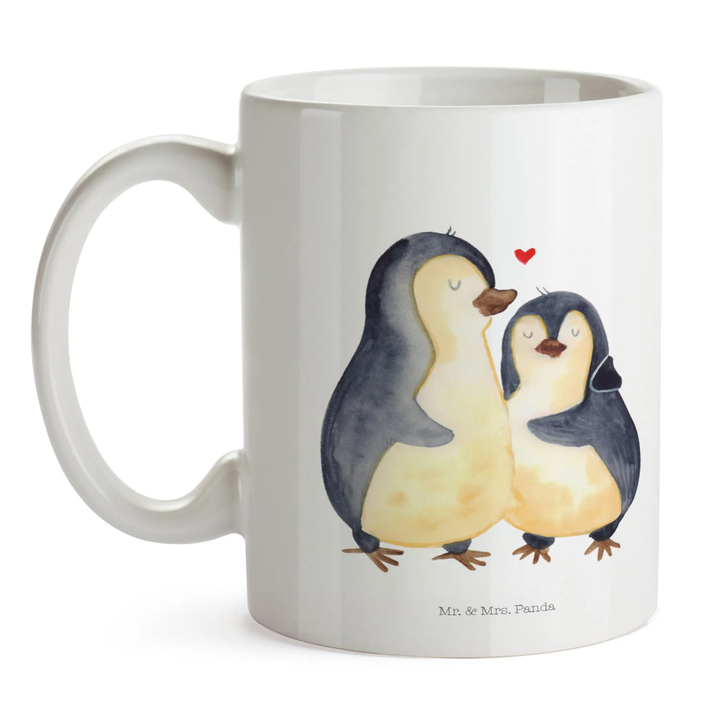 Tasse Pinguin umarmen Tasse, Kaffeetasse, Teetasse, Becher, Kaffeebecher, Teebecher, Keramiktasse, Porzellantasse, Büro Tasse, Geschenk Tasse, Tasse Sprüche, Tasse Motive, Kaffeetassen, Tasse bedrucken, Designer Tasse, Cappuccino Tassen, Schöne Teetassen, Pinguin, Liebe, Liebespaar, Liebesbeweis, Liebesgeschenk, Verlobung, Jahrestag, Hochzeitstag, Hochzeit, Hochzeitsgeschenk