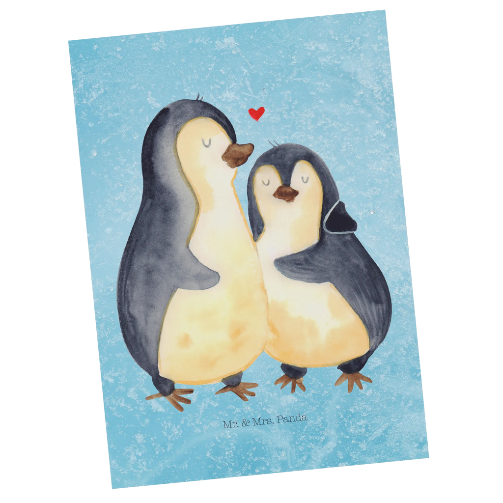 Postkarte Pinguin umarmen Postkarte, Karte, Geschenkkarte, Grußkarte, Einladung, Ansichtskarte, Geburtstagskarte, Einladungskarte, Dankeskarte, Ansichtskarten, Einladung Geburtstag, Einladungskarten Geburtstag, Pinguin, Liebe, Liebespaar, Liebesbeweis, Liebesgeschenk, Verlobung, Jahrestag, Hochzeitstag, Hochzeit, Hochzeitsgeschenk