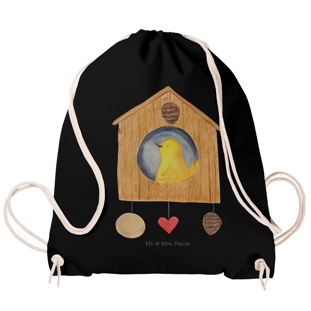 Sportbeutel Vogelhaus Home Sportbeutel, Turnbeutel, Beutel, Sporttasche, Tasche, Stoffbeutel, Sportbeutel Kinder, Gymsack, Beutel Rucksack, Kleine Sporttasche, Sportzubehör, Turnbeutel Baumwolle, Tiermotive, Gute Laune, lustige Sprüche, Tiere, Vogelhaus, Vogel, Home sweet Home, Einzug, Umzug, Geschenk, Einzugsgeschenk, Hausbau, Haus