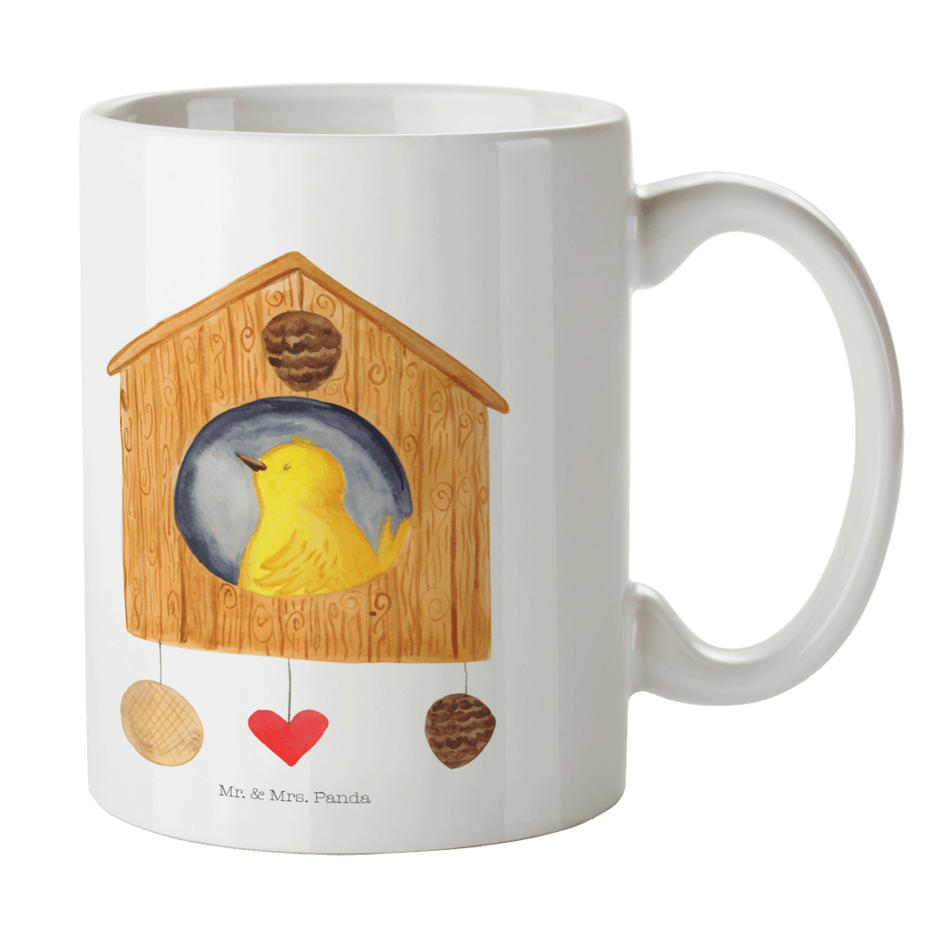 Tasse Vogelhaus Home Tasse, Kaffeetasse, Teetasse, Becher, Kaffeebecher, Teebecher, Keramiktasse, Porzellantasse, Büro Tasse, Geschenk Tasse, Tasse Sprüche, Tasse Motive, Kaffeetassen, Tasse bedrucken, Designer Tasse, Cappuccino Tassen, Schöne Teetassen, Tiermotive, Gute Laune, lustige Sprüche, Tiere, Vogelhaus, Vogel, Home sweet Home, Einzug, Umzug, Geschenk, Einzugsgeschenk, Hausbau, Haus