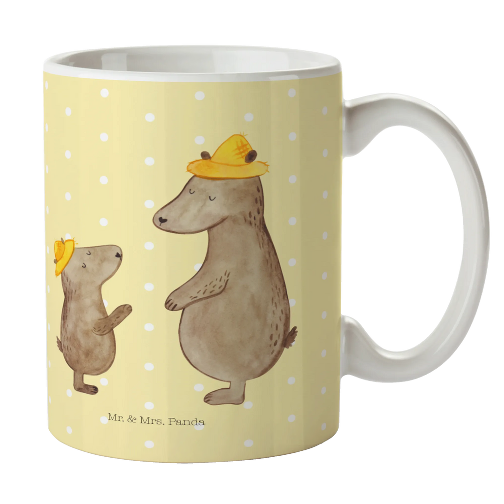 Tasse Bären mit Hut Tasse, Kaffeetasse, Teetasse, Becher, Kaffeebecher, Teebecher, Keramiktasse, Porzellantasse, Büro Tasse, Geschenk Tasse, Tasse Sprüche, Tasse Motive, Kaffeetassen, Tasse bedrucken, Designer Tasse, Cappuccino Tassen, Schöne Teetassen, Familie, Vatertag, Muttertag, Bruder, Schwester, Mama, Papa, Oma, Opa, Bär, Bären, Vater, Papi, Paps, Dad, Daddy, Lieblingsmensch, Sohn, Söhne, Kind, Kinder, Vater-Sohn, Family, Vorbild