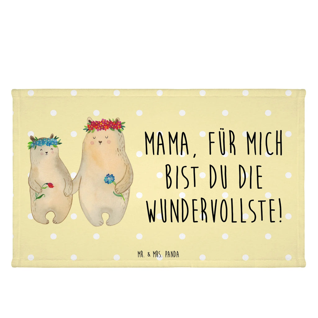 Handtuch Bären mit Blumenkranz Handtuch, Badehandtuch, Badezimmer, Handtücher, groß, Kinder, Baby, Familie, Vatertag, Muttertag, Bruder, Schwester, Mama, Papa, Oma, Opa, Bär, Bären, Mutter, Mutti, Mami, Lieblingsmensch, Lieblingsmama, beste Mutter, weltbeste Mama, Geschenk Mama. Muttertag, Tochter, Kind, Töchter, Family, Vorbild