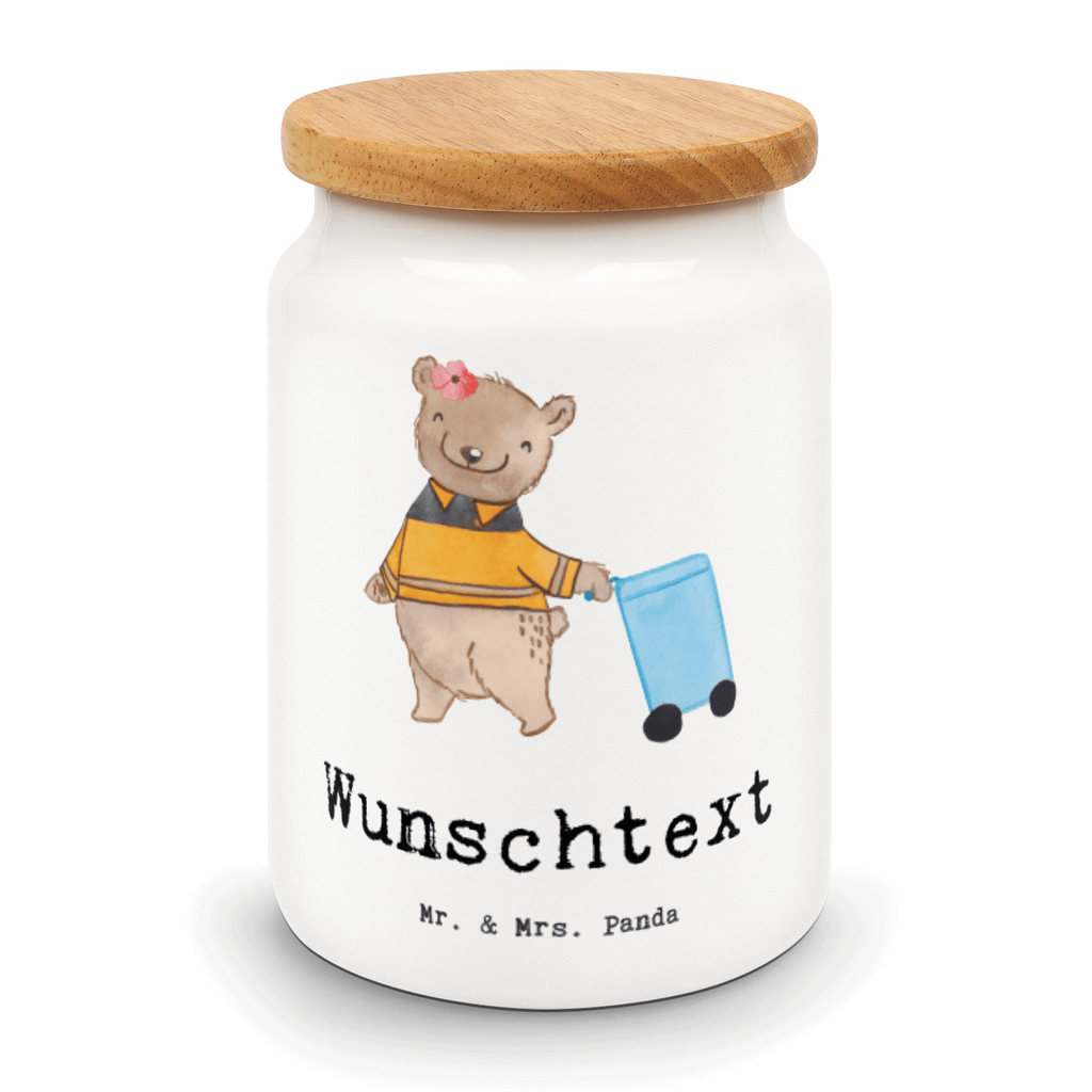 Personalisierte Vorratsdose Fachkraft - Kreislauf- und Abfallwirtschaft mit Herz Personalisierte Vorratsdose, Personalisierte Keksdose, Personalisierte Keramikdose, Personalisierte Leckerlidose, Personalisierte Dose, Personalisierter Vorratsbehälter, Personalisierte Aufbewahrungsdose, Beruf, Ausbildung, Jubiläum, Abschied, Rente, Kollege, Kollegin, Geschenk, Schenken, Arbeitskollege, Mitarbeiter, Firma, Danke, Dankeschön, Müllwerker, Fachkraft Kreislauf- und Abfallwirtschaft, Müllentsorger, Kehrichtmann, Müllmann, Müllfahrer