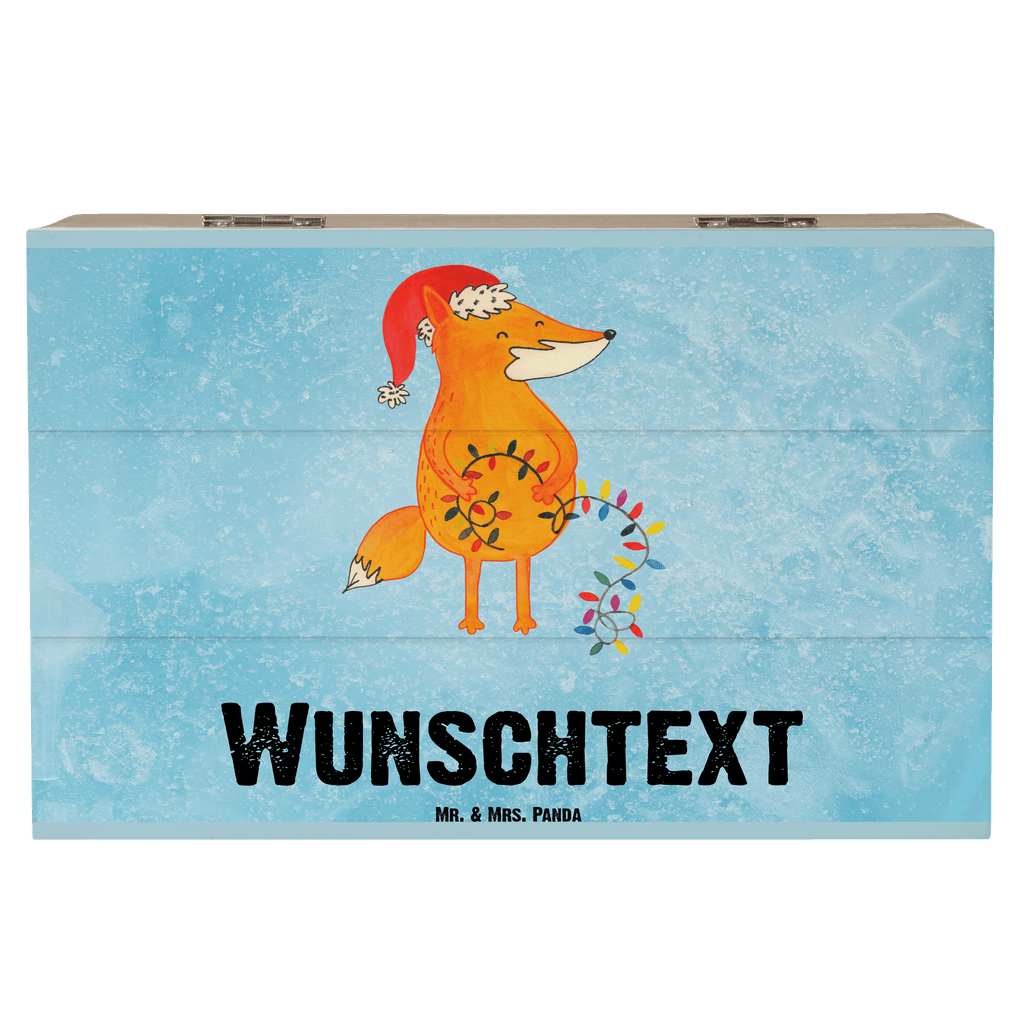 Personalisierte Holzkiste Fuchs Weihnachten Holzkiste mit Namen, Kiste mit Namen, Schatzkiste mit Namen, Truhe mit Namen, Schatulle mit Namen, Erinnerungsbox mit Namen, Erinnerungskiste, mit Namen, Dekokiste mit Namen, Aufbewahrungsbox mit Namen, Holzkiste Personalisiert, Kiste Personalisiert, Schatzkiste Personalisiert, Truhe Personalisiert, Schatulle Personalisiert, Erinnerungsbox Personalisiert, Erinnerungskiste Personalisiert, Dekokiste Personalisiert, Aufbewahrungsbox Personalisiert, Geschenkbox personalisiert, GEschenkdose personalisiert, Winter, Weihnachten, Weihnachtsdeko, Nikolaus, Advent, Heiligabend, Wintermotiv, Fuchs, Füchse, Spruch schön, Geschenk Weihnachten, Weihnachtsmann, Weihnachtszeit