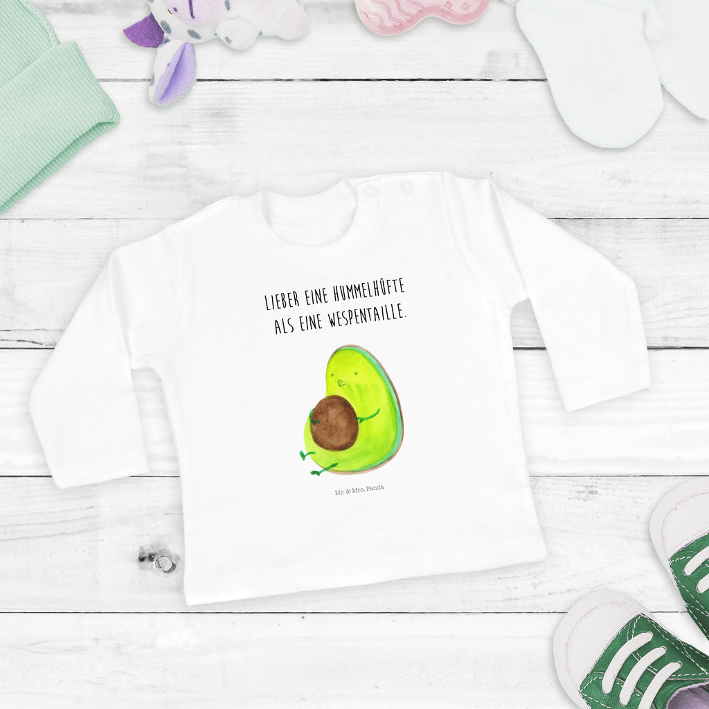 Baby Longsleeve Avocado pfeift Mädchen, Jungen, Baby, Langarm, Bio, Kleidung, Avocado, Veggie, Vegan, Gesund, Diät, Abnehmen, Ernährung, dick sein, Pummelfee