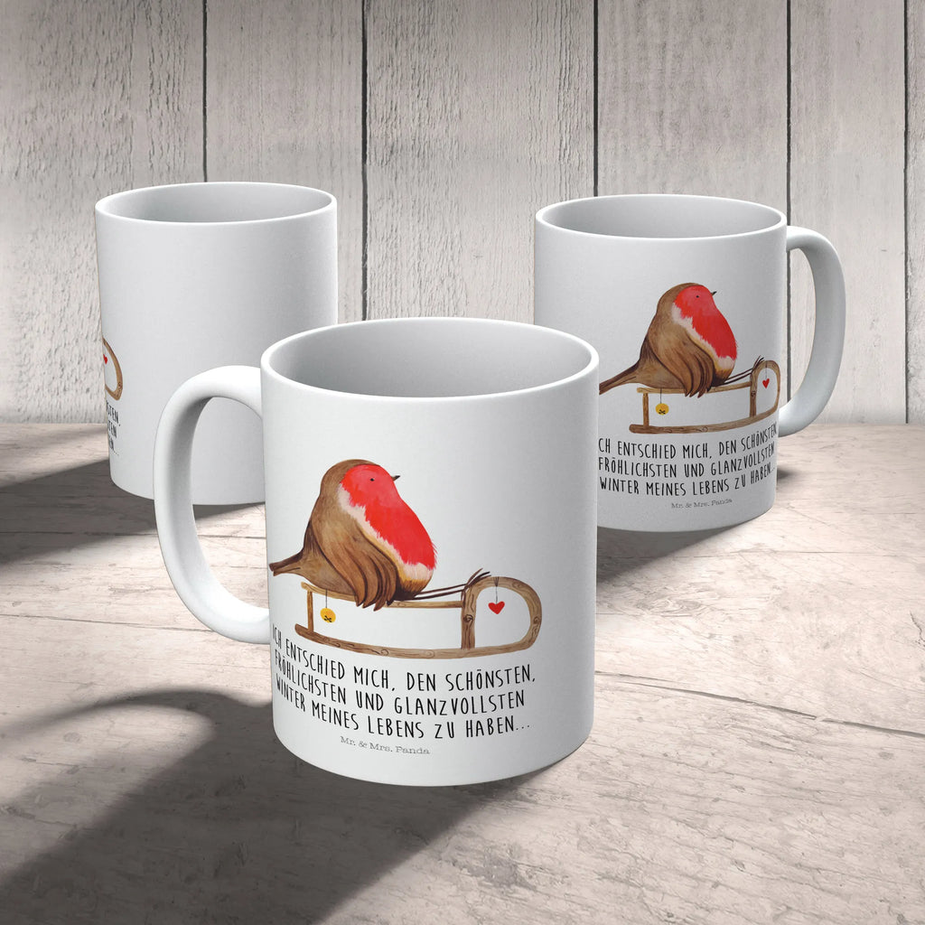 Kindertasse Rotkehlchen Schlitten Kindertasse, Kinder Tasse, Kunststoff Tasse, Kindergarten Tasse, Trinkbecher, Camping Becher, Kaffeetasse, Kunststoffbecher, Kindergartenbecher, Outdoorgeschirr, Kunststoffgeschirr, Reisebecher, Reisetasse, Kinderbecher, Bruchfeste Tasse, Bruchsichere Tasse, Plastik Tasse, Plastiktasse, Winter, Weihnachten, Weihnachtsdeko, Nikolaus, Advent, Heiligabend, Wintermotiv, Schlitten, Vogel