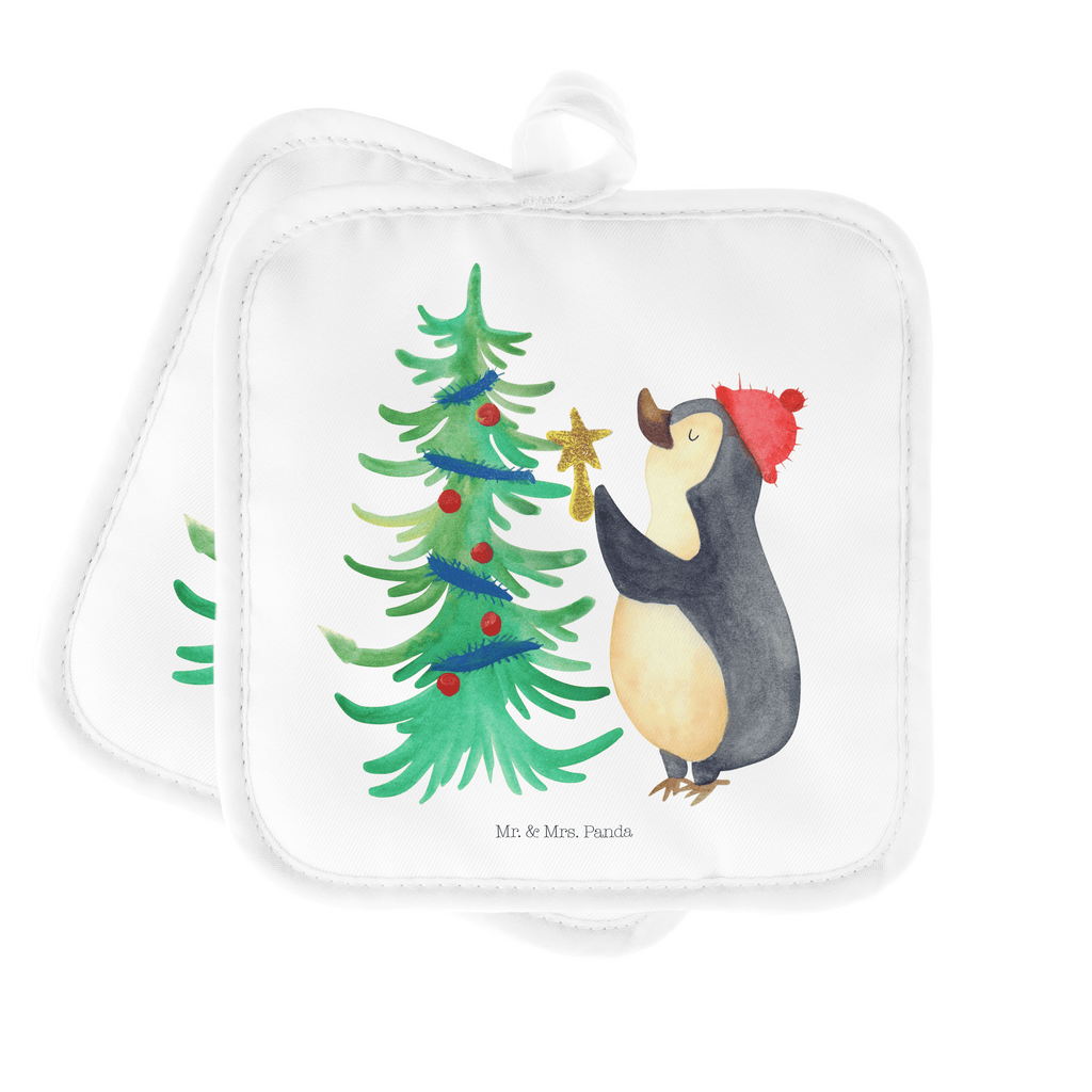 2er Set Topflappen  Pinguin Weihnachtsbaum Topflappen, Topfuntersetzer, Ofenhandschuh, Topflappen Set, Topflappen lustig, Topflappen mit Spruch, Ofenhandschuhe, Topfhandschuhe, Topfhandschuh, Topflappenset, Topflappen 2er Set, Schöne Topflappen, Winter, Weihnachten, Weihnachtsdeko, Nikolaus, Advent, Heiligabend, Wintermotiv, Pinguin