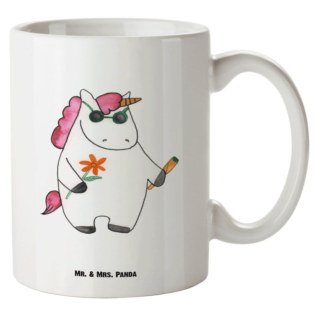 XL Tasse Einhorn Woodstock XL Tasse, Große Tasse, Grosse Kaffeetasse, XL Becher, XL Teetasse, spülmaschinenfest, Jumbo Tasse, Groß, Einhorn, Einhörner, Einhorn Deko, Pegasus, Unicorn, Kiffen, Joint, Zigarette, Alkohol, Party, Spaß. lustig, witzig, Woodstock