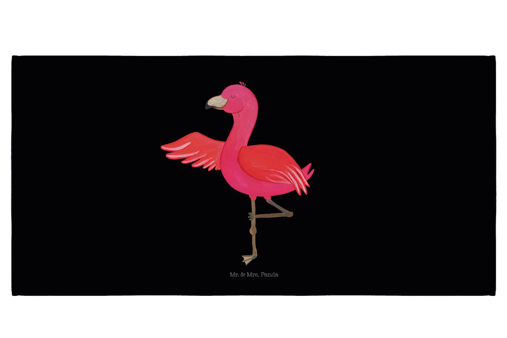 Handtuch Flamingo Yoga Handtuch, Badehandtuch, Badezimmer, Handtücher, groß, Kinder, Baby, Flamingo, Vogel, Yoga, Namaste, Achtsamkeit, Yoga-Übung, Entspannung, Ärger, Aufregen, Tiefenentspannung