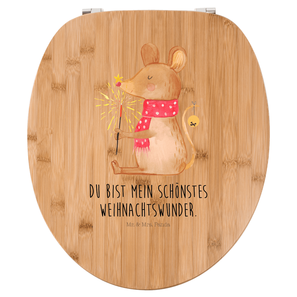 Motiv WC Sitz Maus Weihnachten Klobrille, Klodeckel, Toilettendeckel, WC-Sitz, Toilette, Winter, Weihnachten, Weihnachtsdeko, Nikolaus, Advent, Heiligabend, Wintermotiv, Frohe Weihnachten, Weihnachtsgruß, Weihnachtsmotiv, Maus, Mäuschen, Weihnachtswunder